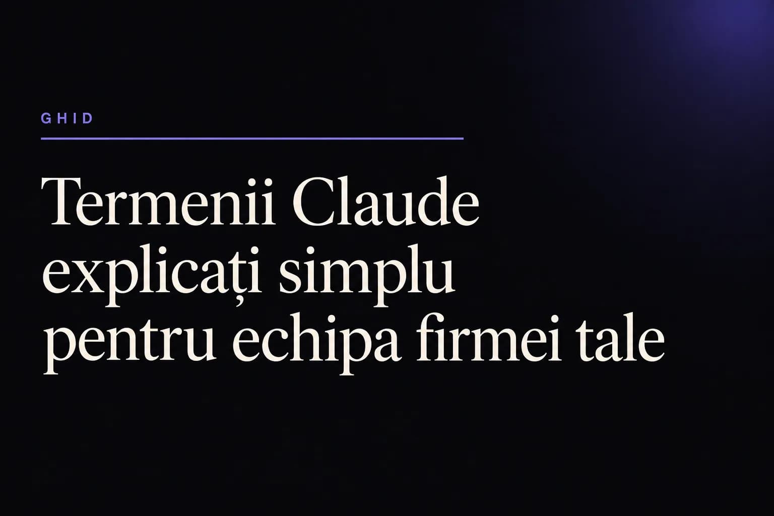 Forme abstracte grupate în cinci familii, legate prin linii fine care converg spre un centru comun