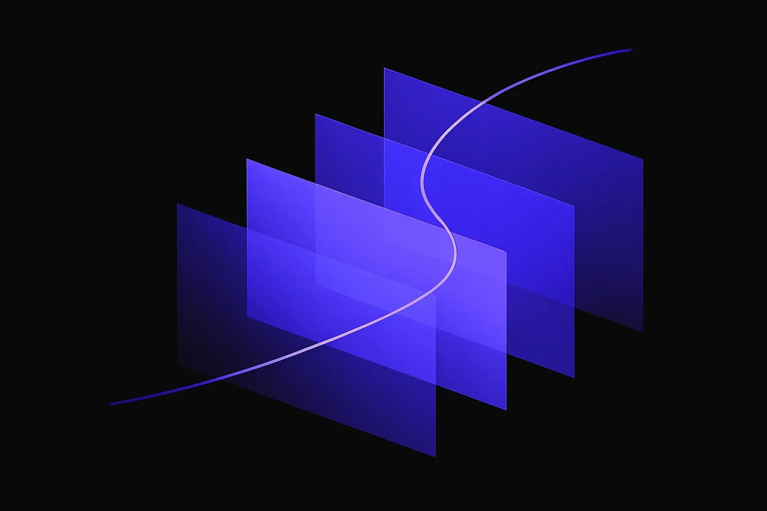 Abstract cover of layered versions stacking in sequence, with one path looping back to an earlier layer
