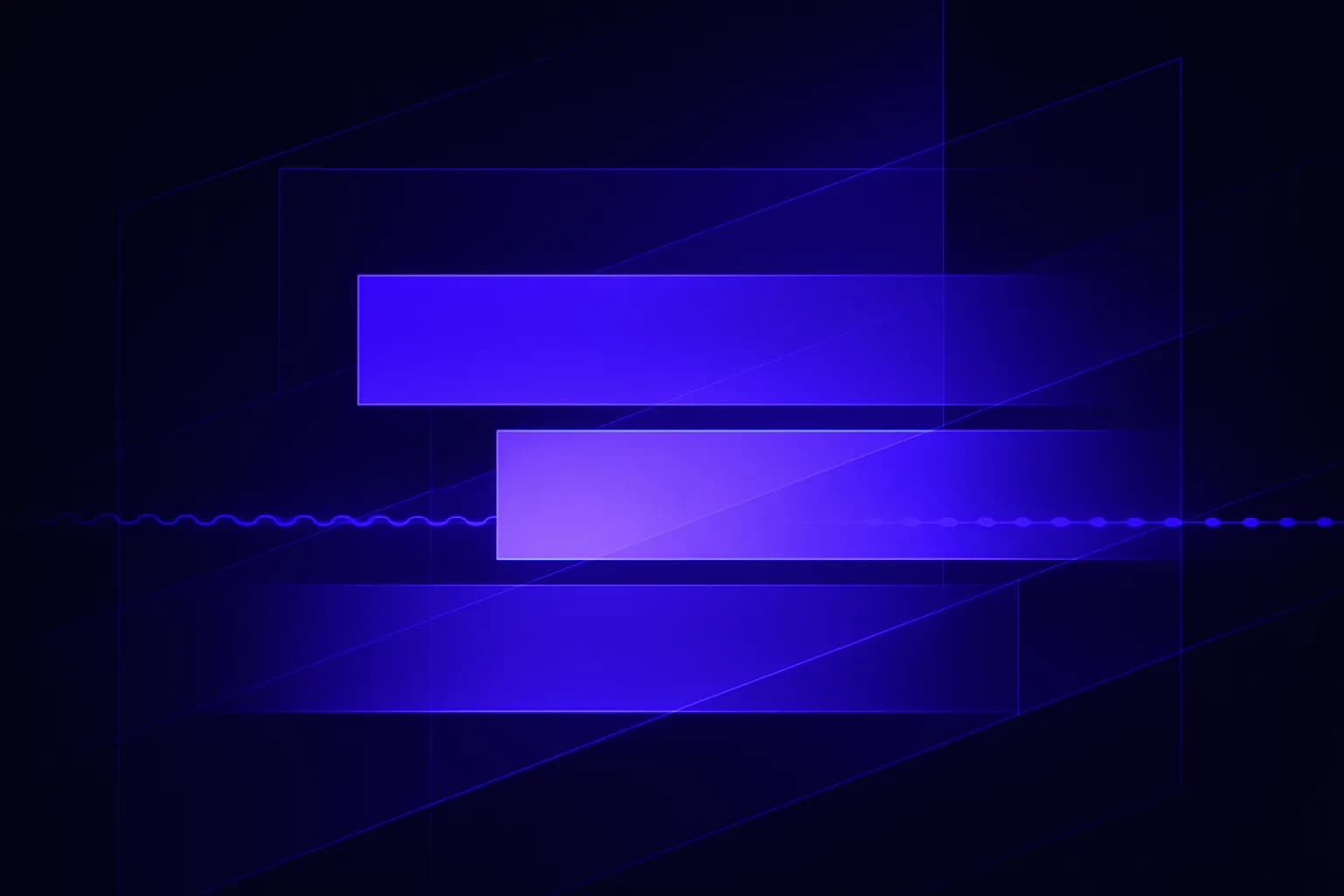 Abstract cover of stacked horizontal bands, one shifting sideways to signal a daily change in figures